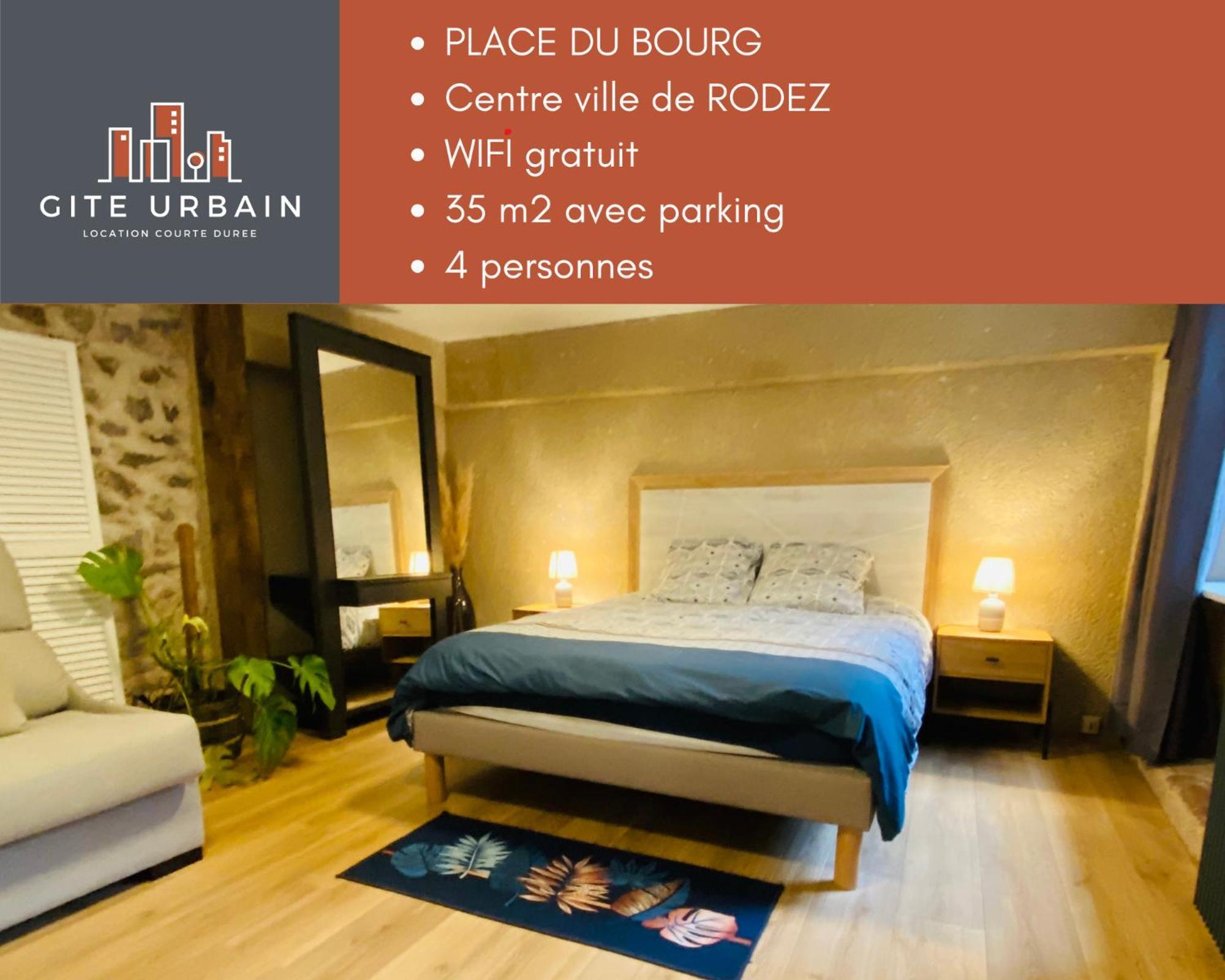 Le Place Du Bourg Appartement T2 Centre Historique Rodez Exterior photo